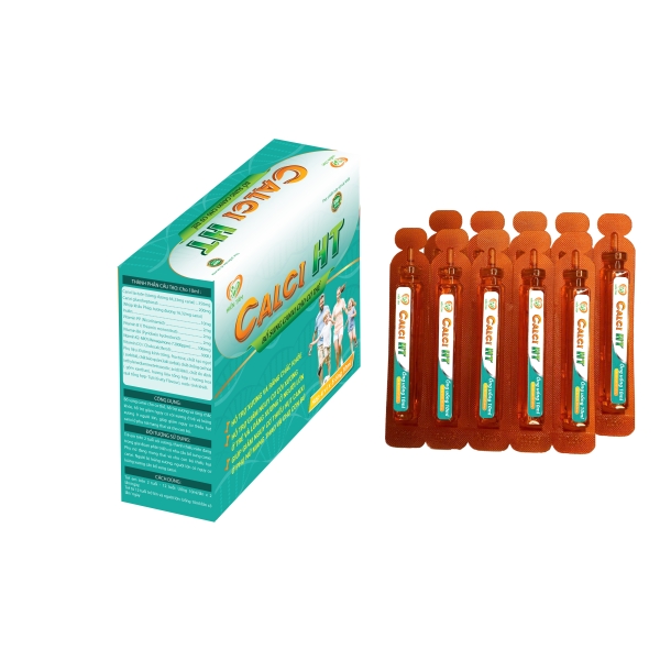 Hỗ trợ xương và răng chắc khỏe CALCI HT